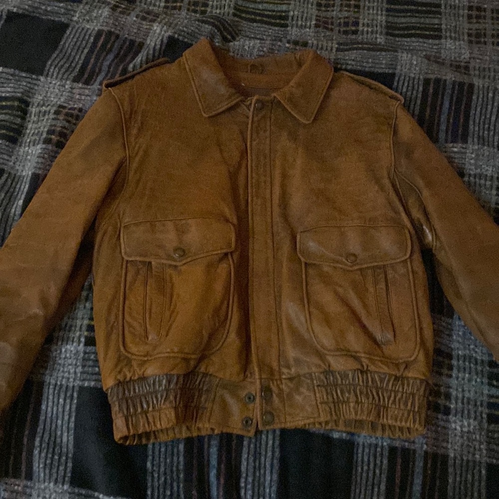leather jacket
